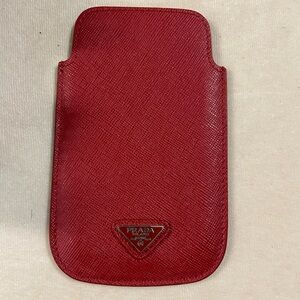Prada Leather Card Holder
